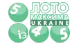 Логотип Украинской лотереи Лото Максима